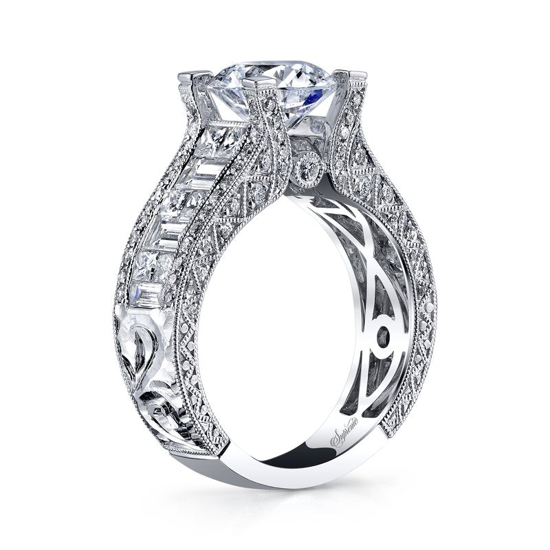 18K White Gold Supreme Engagement Ring