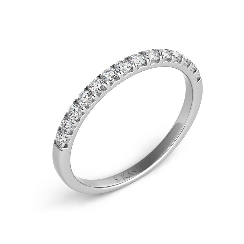 White Gold Matching Band