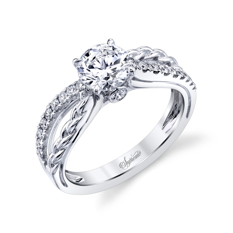 18K White Gold Supreme Engagement Ring