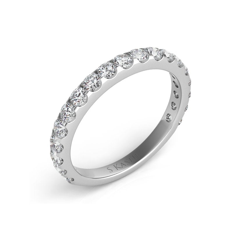 White Gold Matching Band