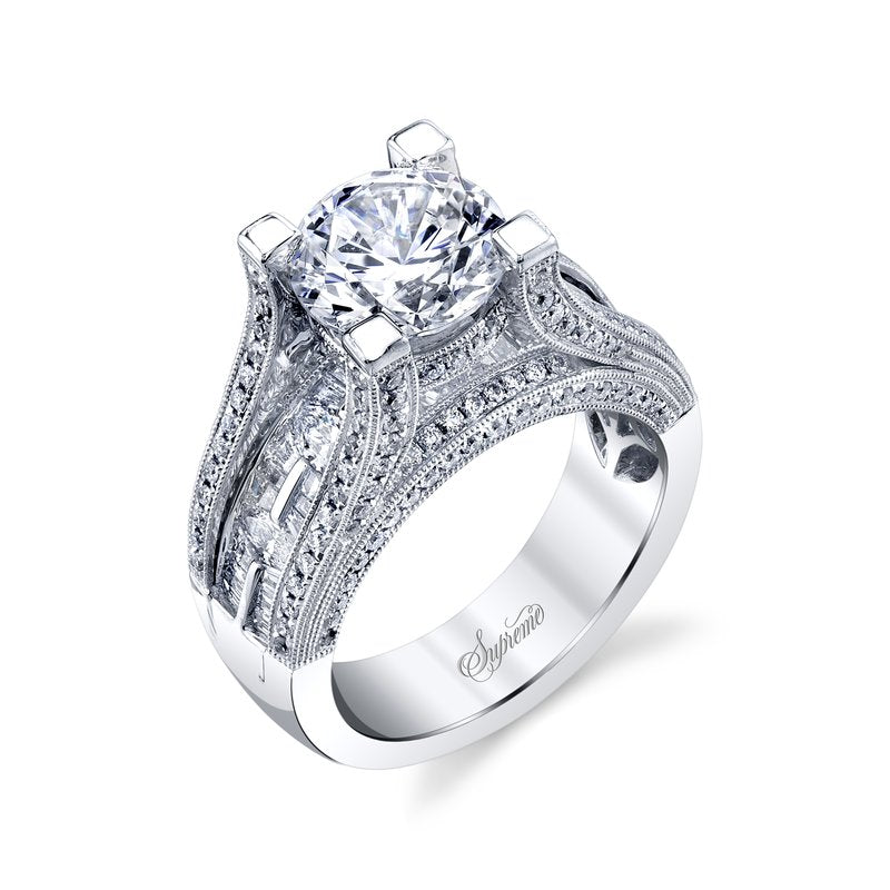 Platinum Supreme Engagement Ring