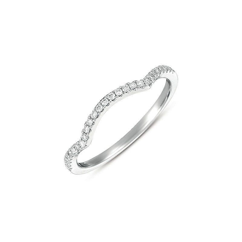 White Gold Matching Band