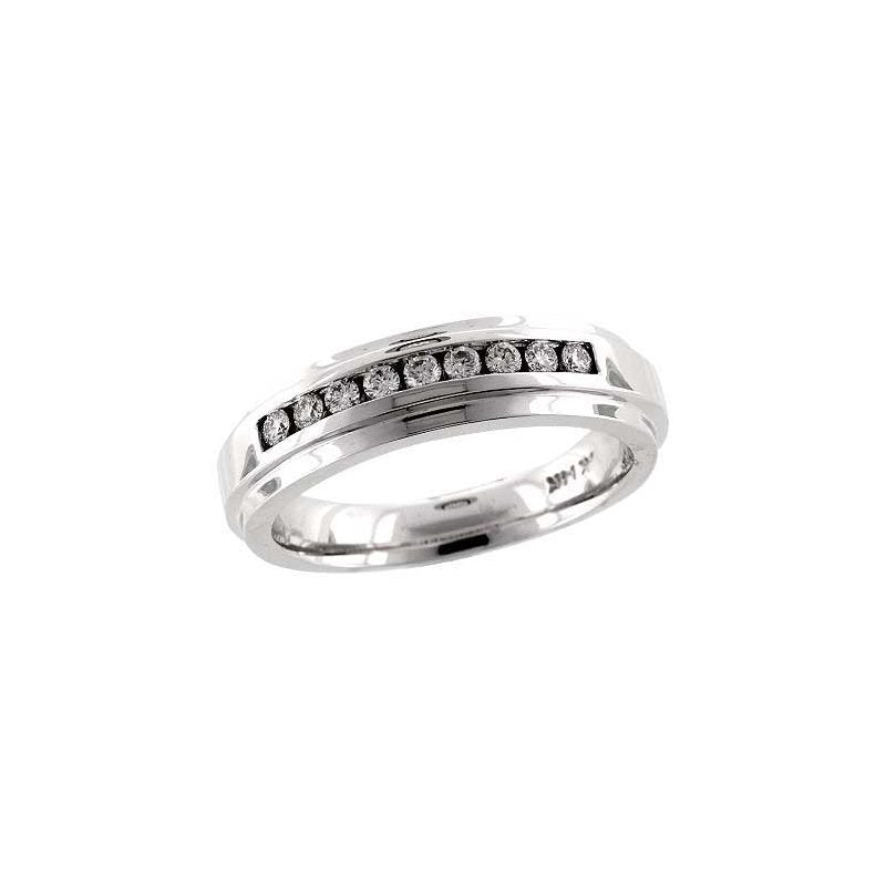 14KT Gold Mens Wedding Ring