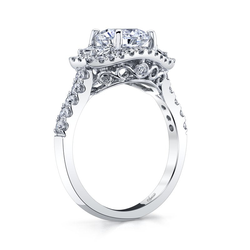 18K White Gold Supreme Engagement Ring