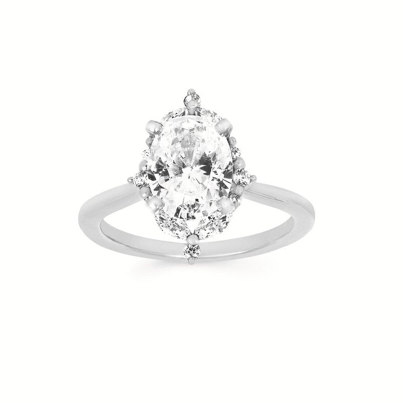 14K Yellow & White Gold Ostbye Bridal Set