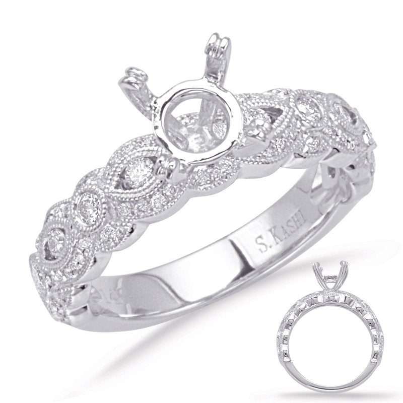 White Gold Engagement Ring