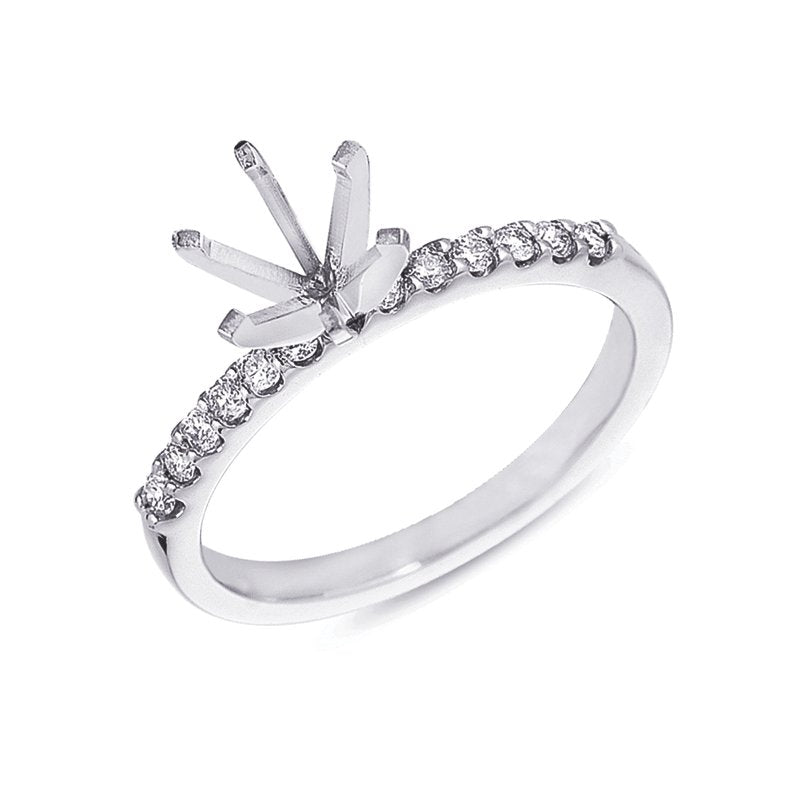 White Gold Engagement Ring